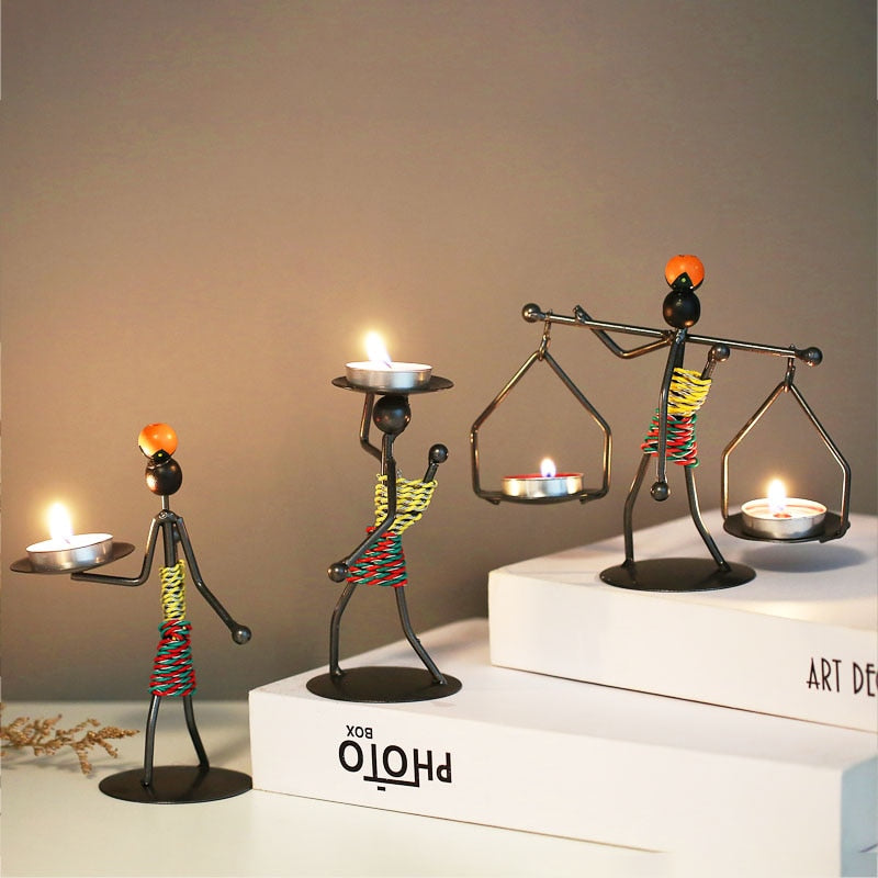 Nordic Metal Candlestick Nordic Metal Candlestick